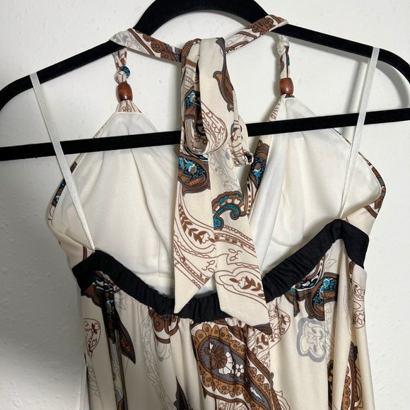 NWT Paisley Print Maxi Dress - Picture 4 of 10